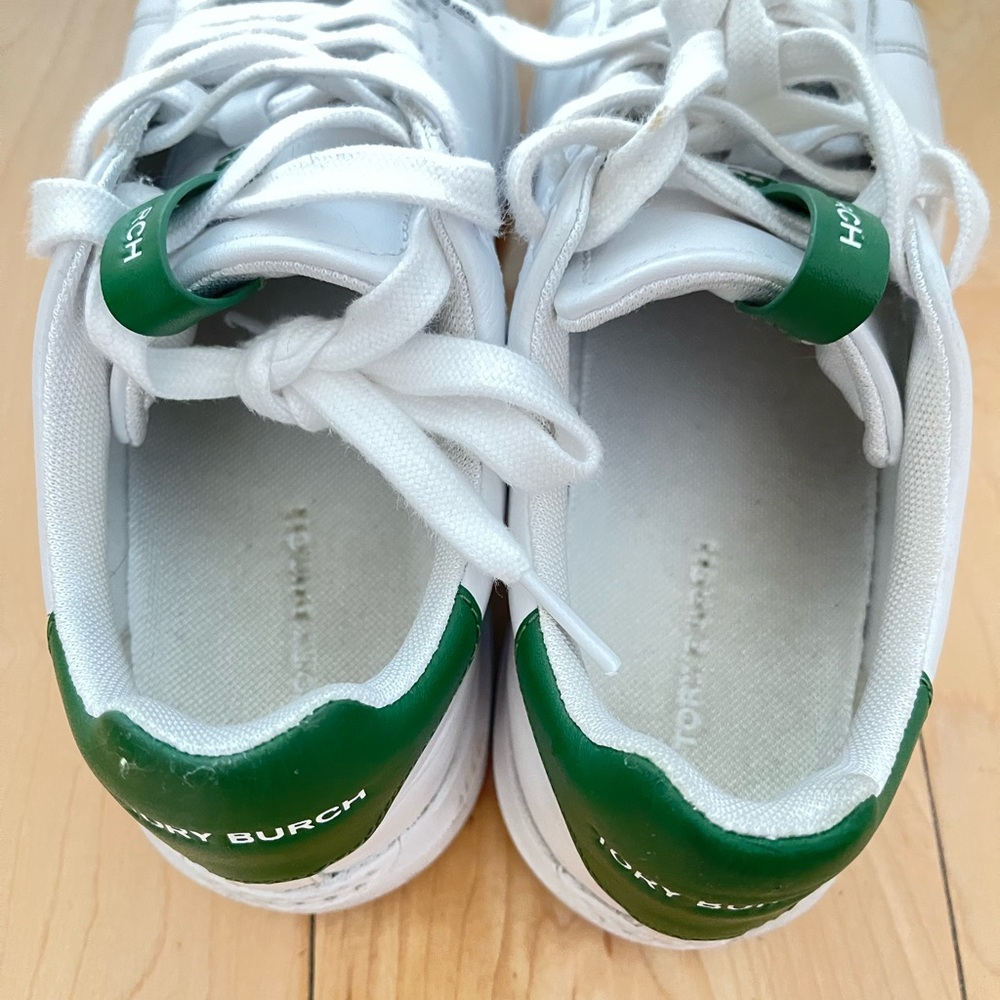Tory Burch Double T Howell Court Sneaker - Picture 3 of 5